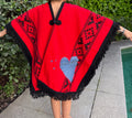 Poncho Red Kids