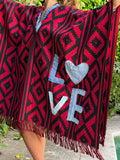 Poncho Pampa Red